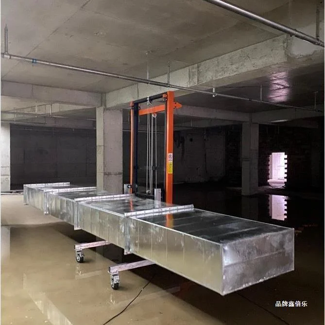 المبيعات الساخنة 220 فولت مصعد الطوب الكهربائي المحمول، مصعد تركيب خط أنابيب الحريق، مصعد خط أنابيب التهوية