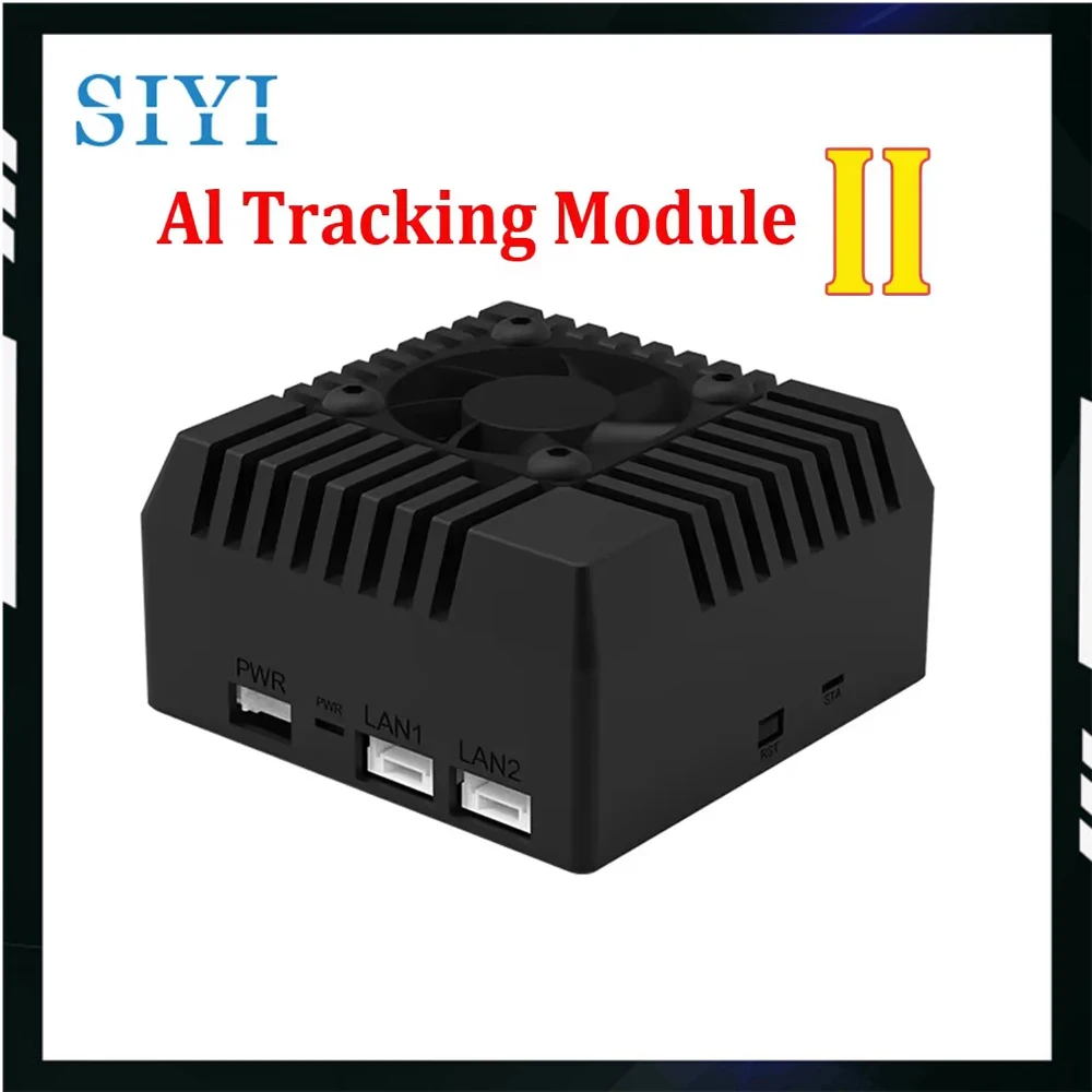 SIYI AI Second-Generation Tracking Module W/10T Computing Power Any Object Recognition Enhanced AI &Thermal lmaging Recognition