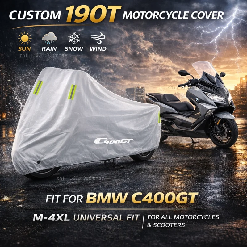 

Чехол для скутера BMW C400GT C 400GT C400 GT 2019-2022, водонепроницаемый, сверхпрочный, для улицы, защита от дождя, пыли и солнца