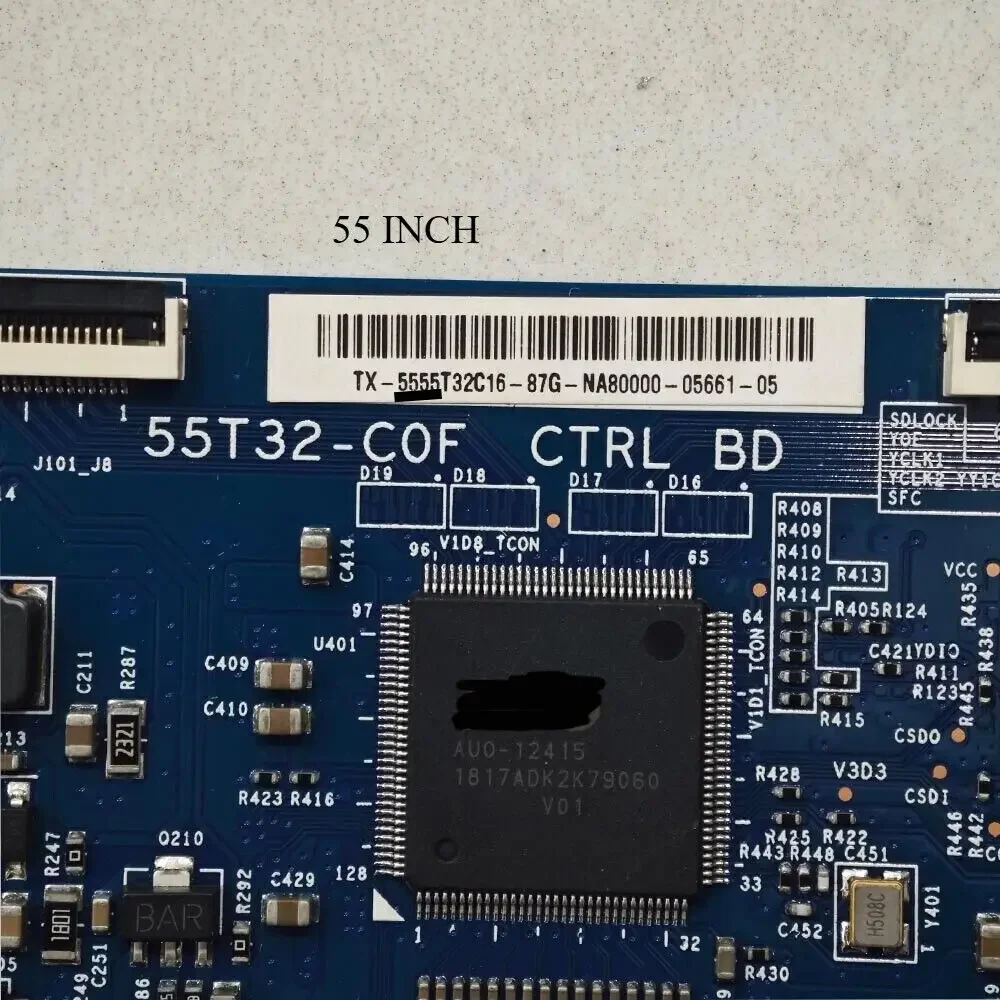 Оригинальная материнская плата TX-5555T32C16 T-CON 55T32-COF CTRL BD для деталей телевизора 55K3300UW H55N5700 EL4KAMZ5517T 55H6D 55S525