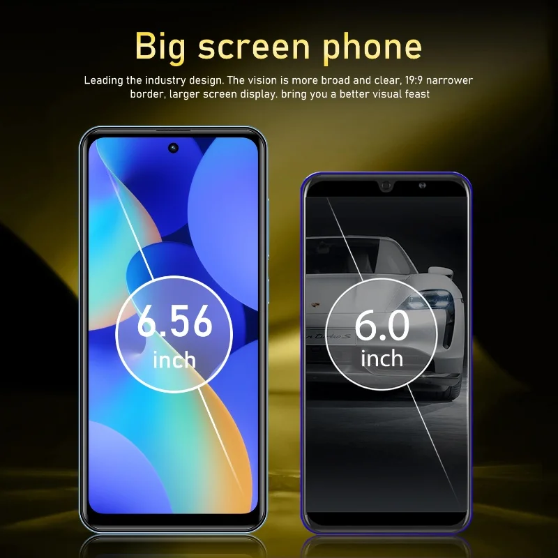 Global Version Spark 10 Smartphone 4GB / 32GB 3100mAh battery 13MP Camera 6.56 inch 5G Network Dual SIM Android 12 system Phones