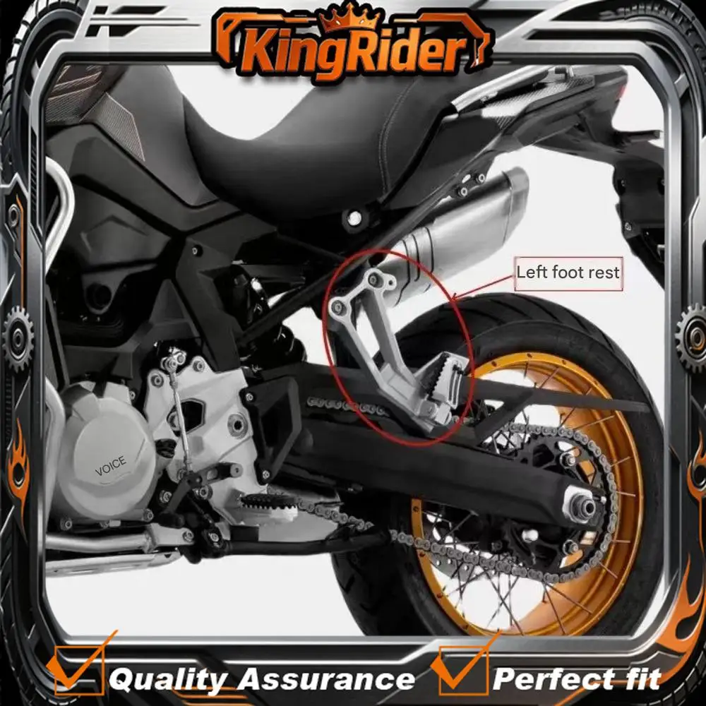 

VOGE DS900X Original Left and Right Master Footrest Assemblies, Auxiliary Footrests, LX900-C Gear Pedal, Rear Brake Pedal