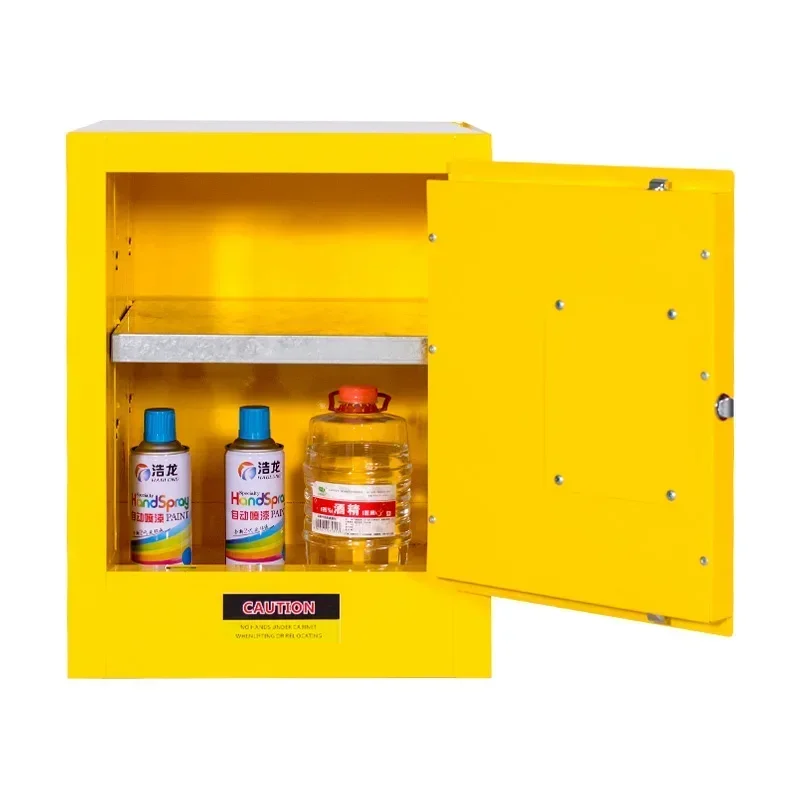 Laboratory Chemical Storage Cabinet Combustible Products 4-12 Gallons Safety Container Cabinet