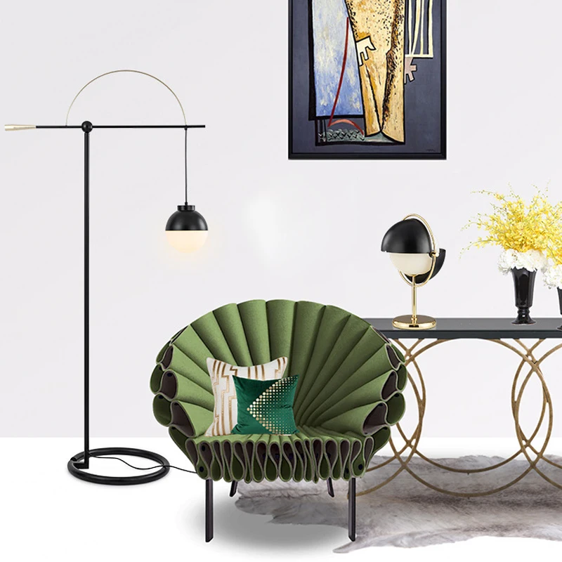 BELLE Lámpara de pie nórdica Moda Moderna Sala de Estar Familiar Dormitorio Creatividad LED Luz de pie Decorativa