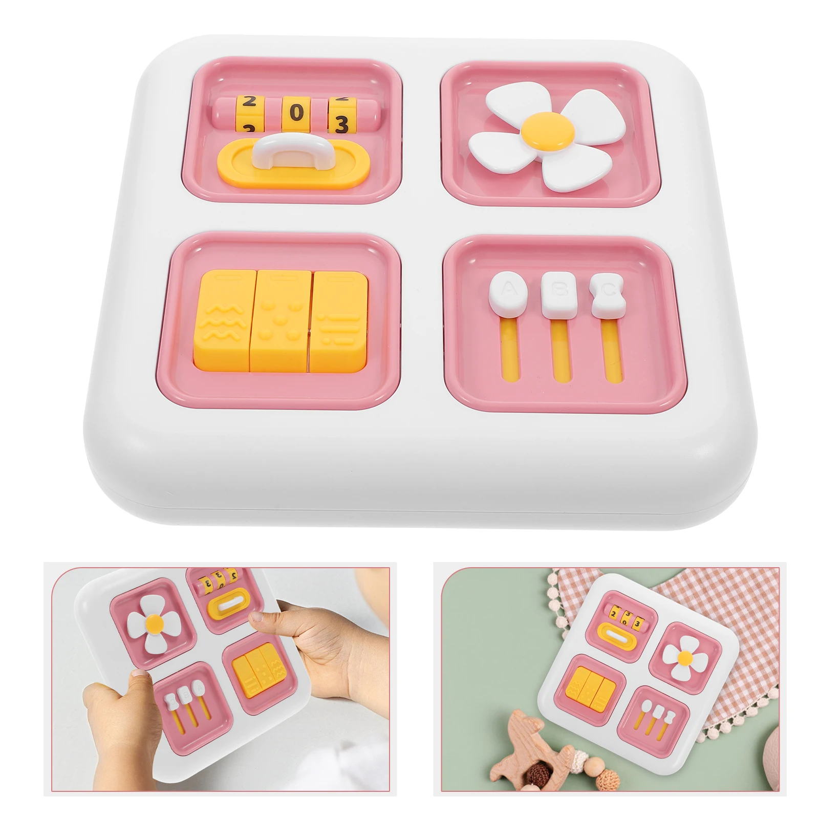 

Busy Board For Kids Children Montessori Plaything Early Education Learning Puzzle Sensory Toddlers Travel Interactive