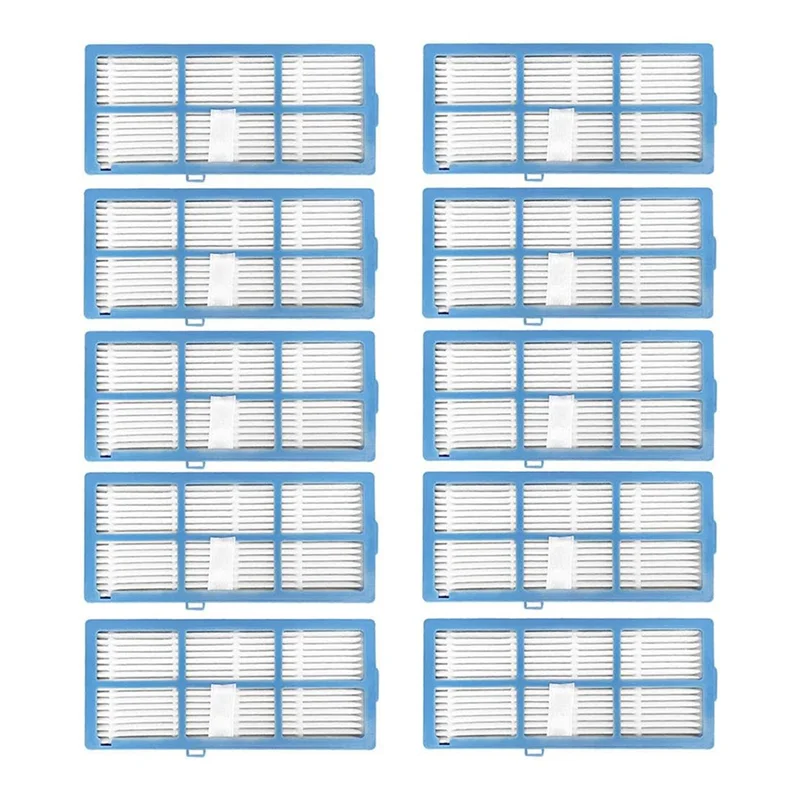 10Pcs Filtro Para Goovi 1600PA D380 D382/Coredy R3500 R3500S R580 R650 R600 R750/Imartine C800 D900/Deenkee DK600 Vacuums-A77G