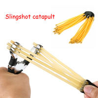 Outdoor Hunting Shooting Slingshot Parts Velocity Elastic Bungee Rubber Band Latex Tube For Slings Catapult
