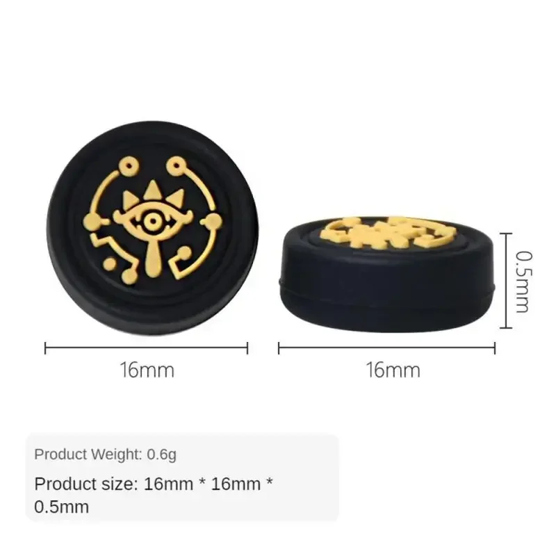 Thumb Stick Grip Caps Compatible With Nintendo Switch/Switch Lite/Switch OLED Joystick Silicone Protective Cover