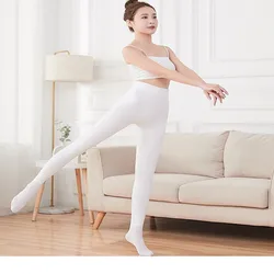 2024 Autumn Winter White Pantyhose Japanese Sweet Silk Stockings Micro Pressure Plus Velvet Warm Leggings Women Lined Style 320g