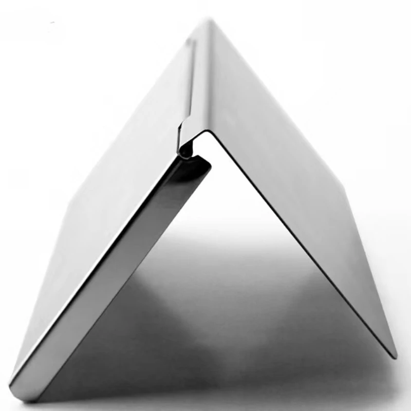 الإبداعية مقاوم للماء حافظة من الفولاذ المقاوم للصدأ صندوق معدني شخصي معرف الأعمال اسم حامل بطاقة الائتمان غطاء Namecard Cardcase