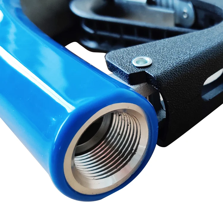 2022 Brand New Design Auto Shut-Off Preset    oline Fuel Dispensing Nozzle With Digital Flow Meter