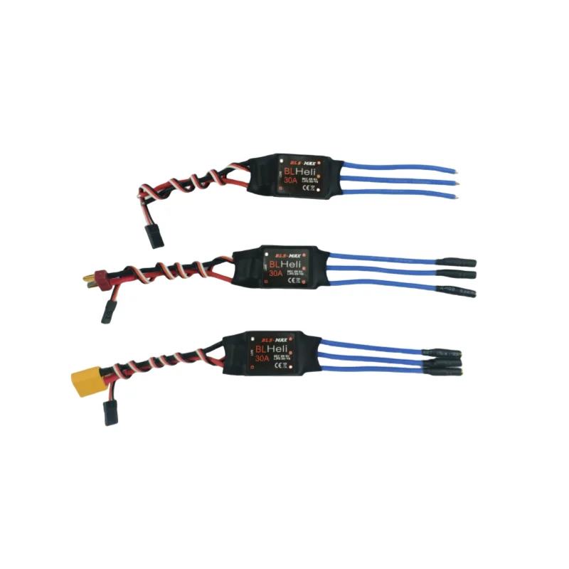 

The 30A BLHeli ESC brushless electronically controlled aircraft model power key is compatible with multiple aircraft models