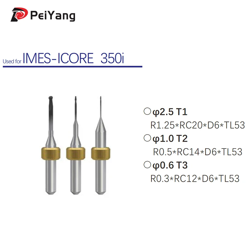 

Фрезы Imes-icore 350i для фрезерования PMMA, фрезы для CAD/CAM, фрезы для фрезерования PEEK для зуботехнических лабораторий и стоматологии