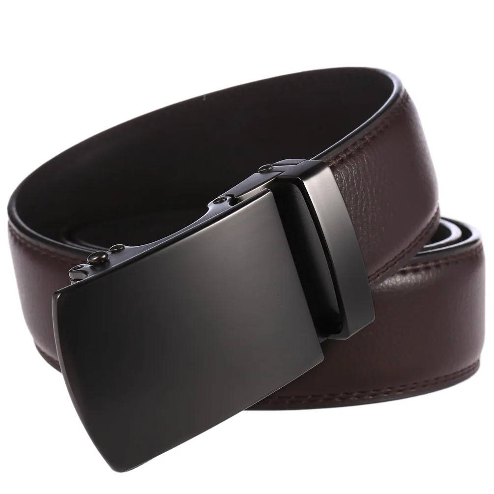 Männer Gürtel Echtes Leder Strap Männlich Bund Automatische Schnalle Business Gürtel für Männer Hohe Qualität Gürtel Gürtel Für Jeans – Detail 10