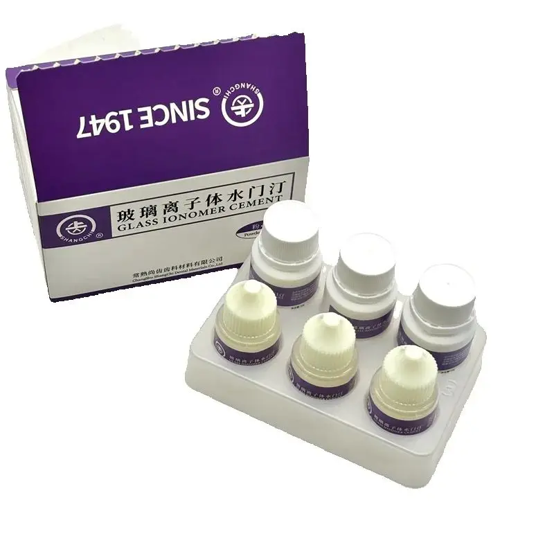 CE Approved Dental Repair Filling Materials 1#/2#/3# Glass Ionomer Cement 20g powder+15ml liquid tripartite package