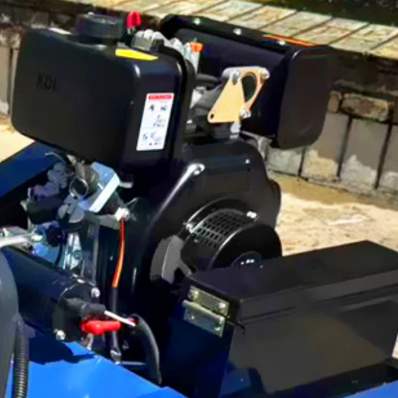 

Customised Domestic Small Flail Remote Control Lawnmower Self-propelled All Terrain Cordless Mowing Robot