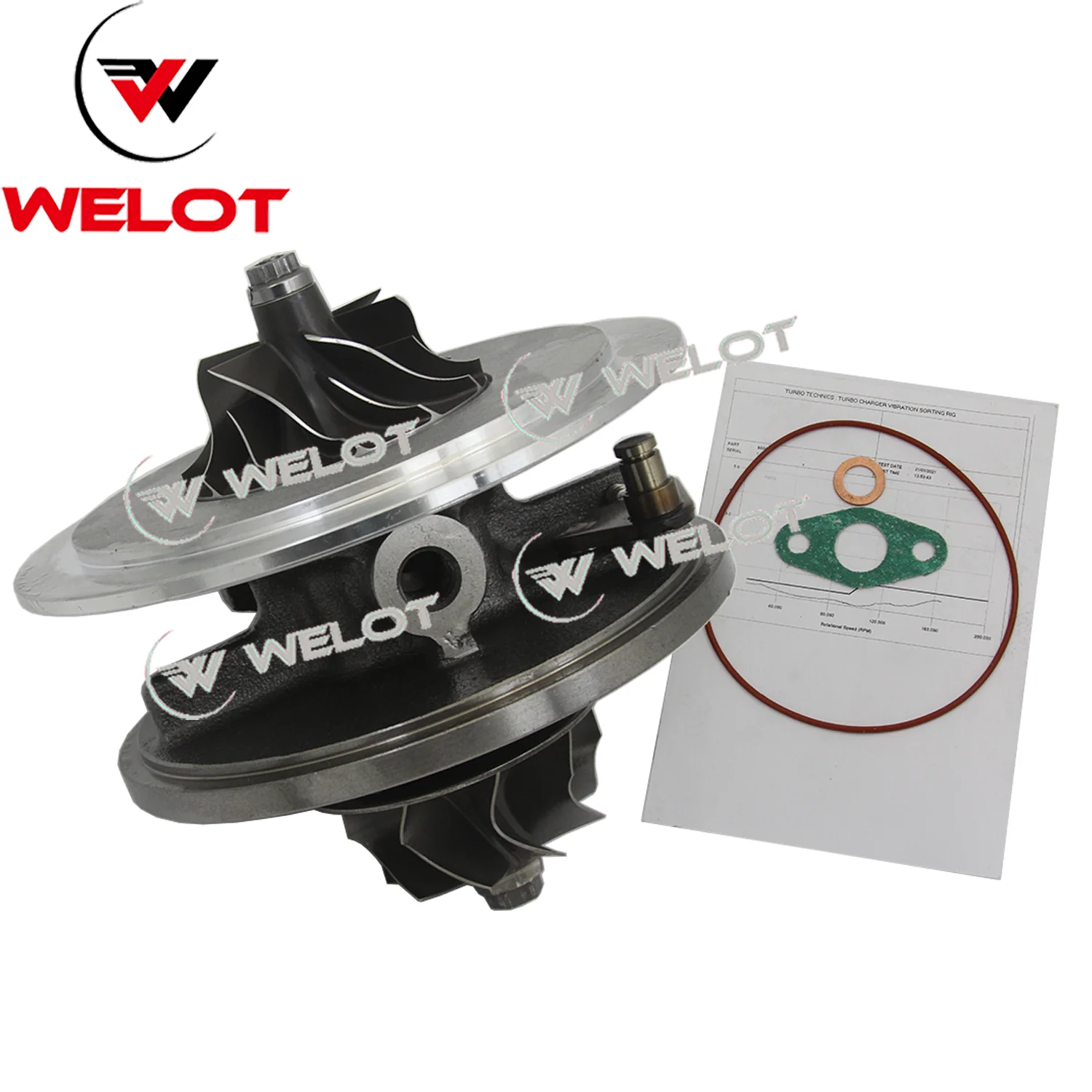 765277   خرطوشة توربينية جديدة Chra Core GT2256V للشاحن التربيني 55205373   ل ألفا روميو 156 2.4 JTD 129 KW 175 HP 20V Euro IV 2002