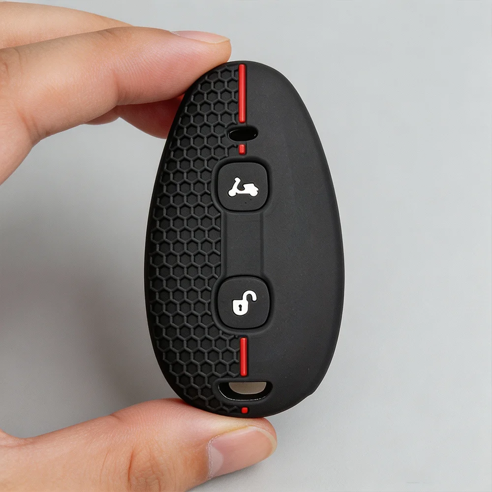 Silicone Key Holder Protector For Piaggio Vespa GTV300 GTV GTS300 GT S300 GTS 300 2024 Motorcycle Key Case Remote Cover Shell