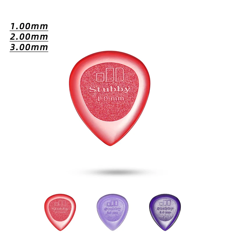 Dunlop Pick. Small Water series Anti-slip Picks. It is 1.0/2.0/3.0mm thick. Suitable for acoustic/electric guitar/bass.