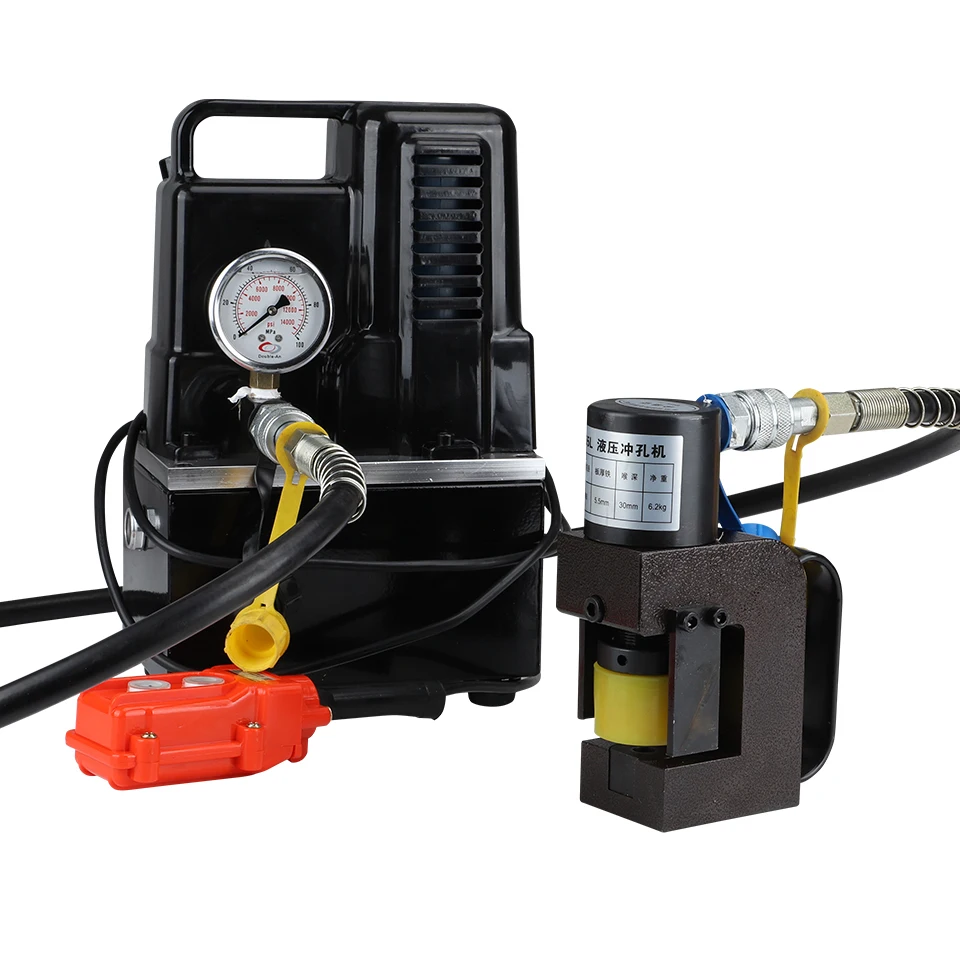 CH-55L Modular Hydraulic Punching Machine with Handheld Electric Driver in stock