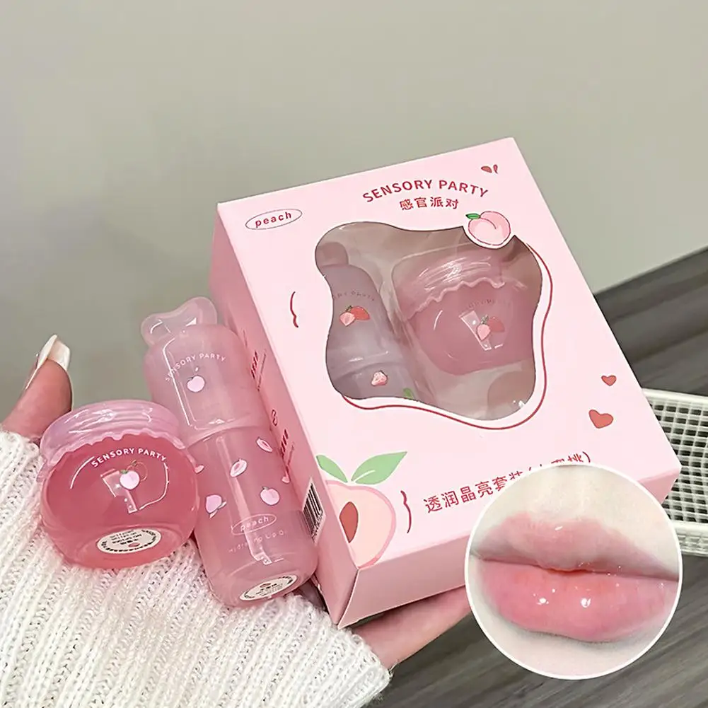 Hydraterende Lip Masker Fruitige Smaak Lippenbalsem Verminderen Verlicht Droogheid Diepe Hydratatie Lipverzorging Lijnen Lip Z9I2