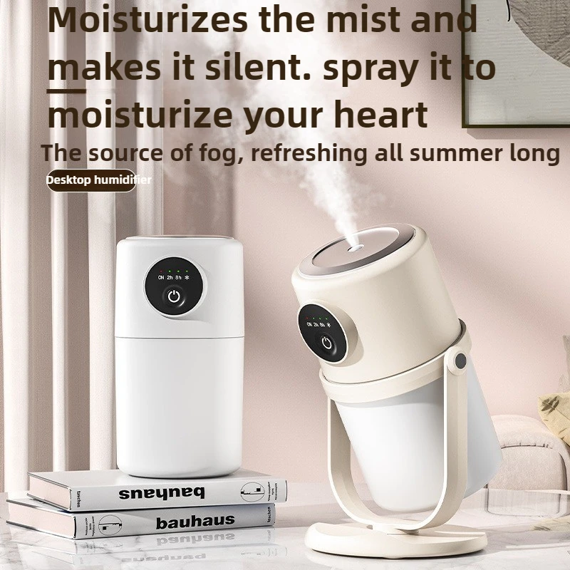 Novo umidificador casa inteligente atomizador de grande capacidade usb silencioso luz noturna pequena purificação de ar umidificador aromaterapia