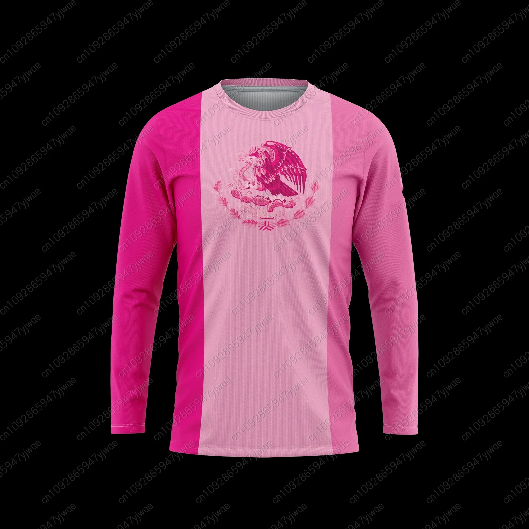 

2025 autumn Mens Mexico Flag Vintage Long Sleeve T Shirt Men Vintage Men Autumn Loose Sports O-Neck Men Clothing