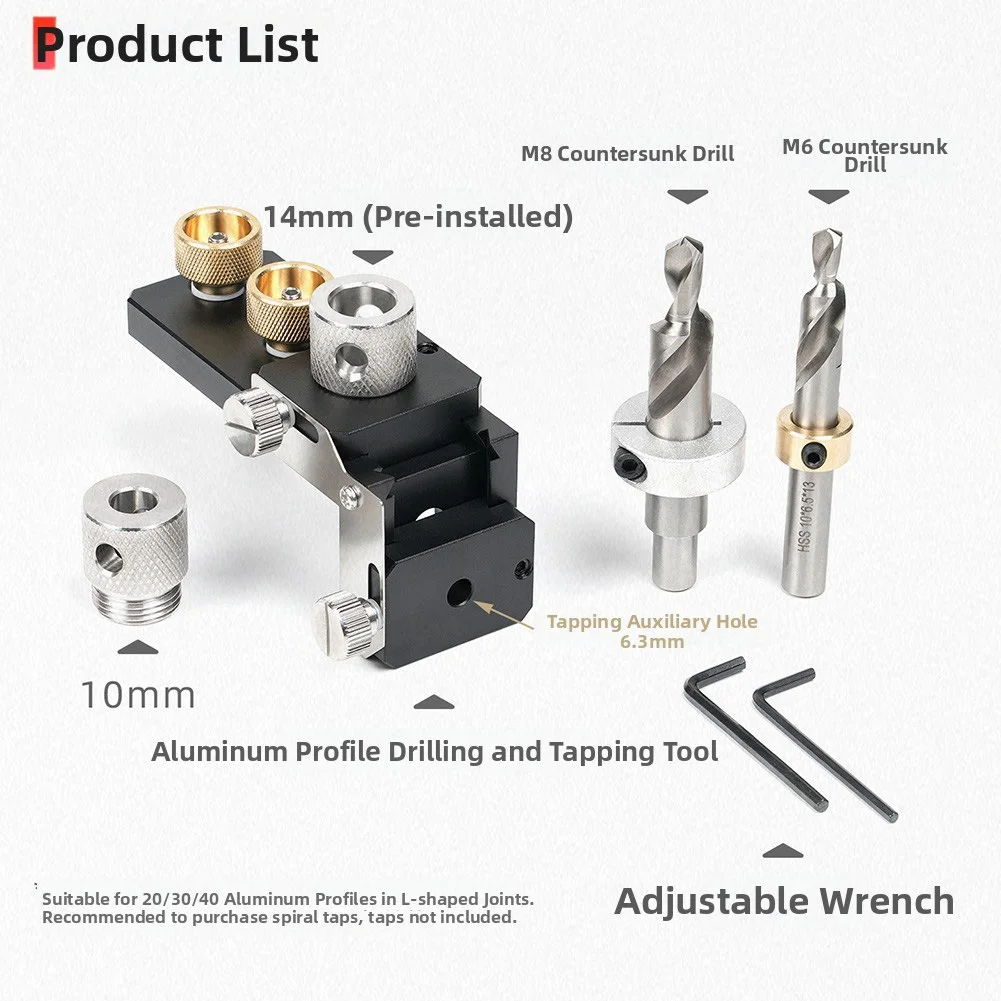 utensile-di-precisione-per-filettatura-profili-in-alluminio-tipo-l-20-30-40-supporta-filettature-m6-m8-diametro-trapano-63mm