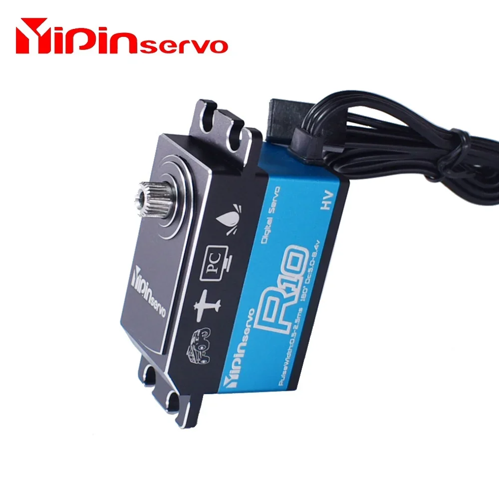 GX YIPIN 10KG 15KG 18KG 20KG Metal Gear High Speed Brushless Short Body Digital Servos for 1/10 RC Model Car Drift Racing