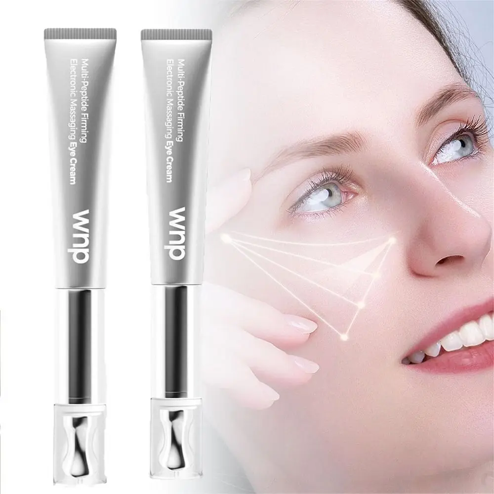 Smooth Fine Lines Puffiness and Bags Eye Cream Wrinkle Removal Electronic Massaging Electronic Massaging Eye Cream Multi-peptide