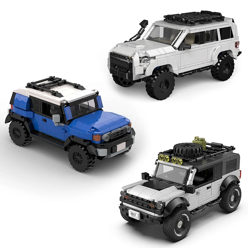 

PowerBuild Classics Внедорожник Строительные блоки Модель автомобиля для кемпинга Коллекционная игрушка с коробкой для показа для детей и взрослых Подарок