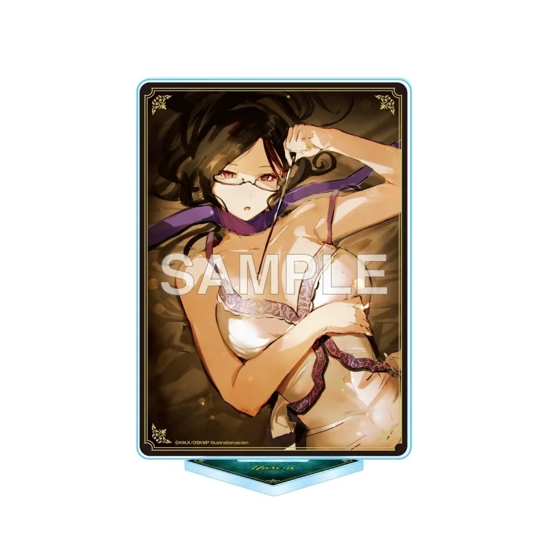 Acrylic Standee - Anime OVERLORD Figure Big Acrylic Stand Desk Decor CZ2128 Delta Fans Gift Collect Decorative Keychain 15CM