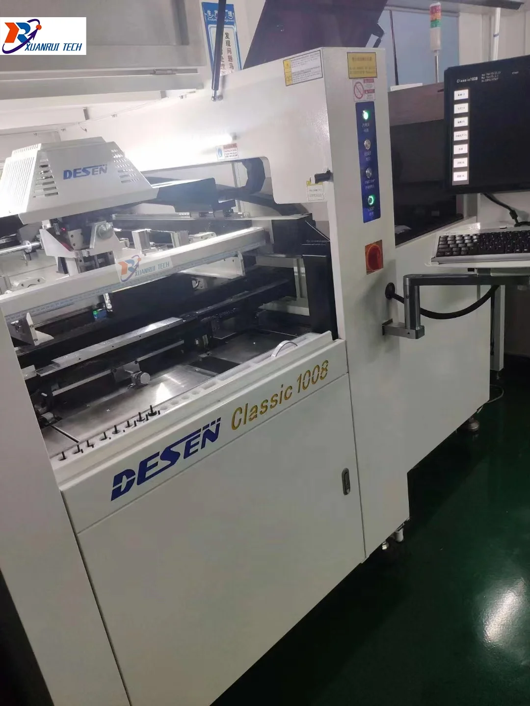 Macchina da stampa per schermo PCB completamente automatica ad alta precisione utilizzata e nuova Stampante per stencil Smt Stampante per pasta saldante