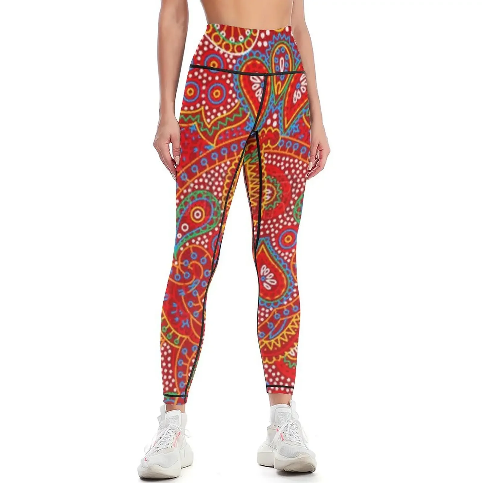 

PAISLEY Leggings high waist Pants sport legging gym exercise clothing for Womens Leggings
