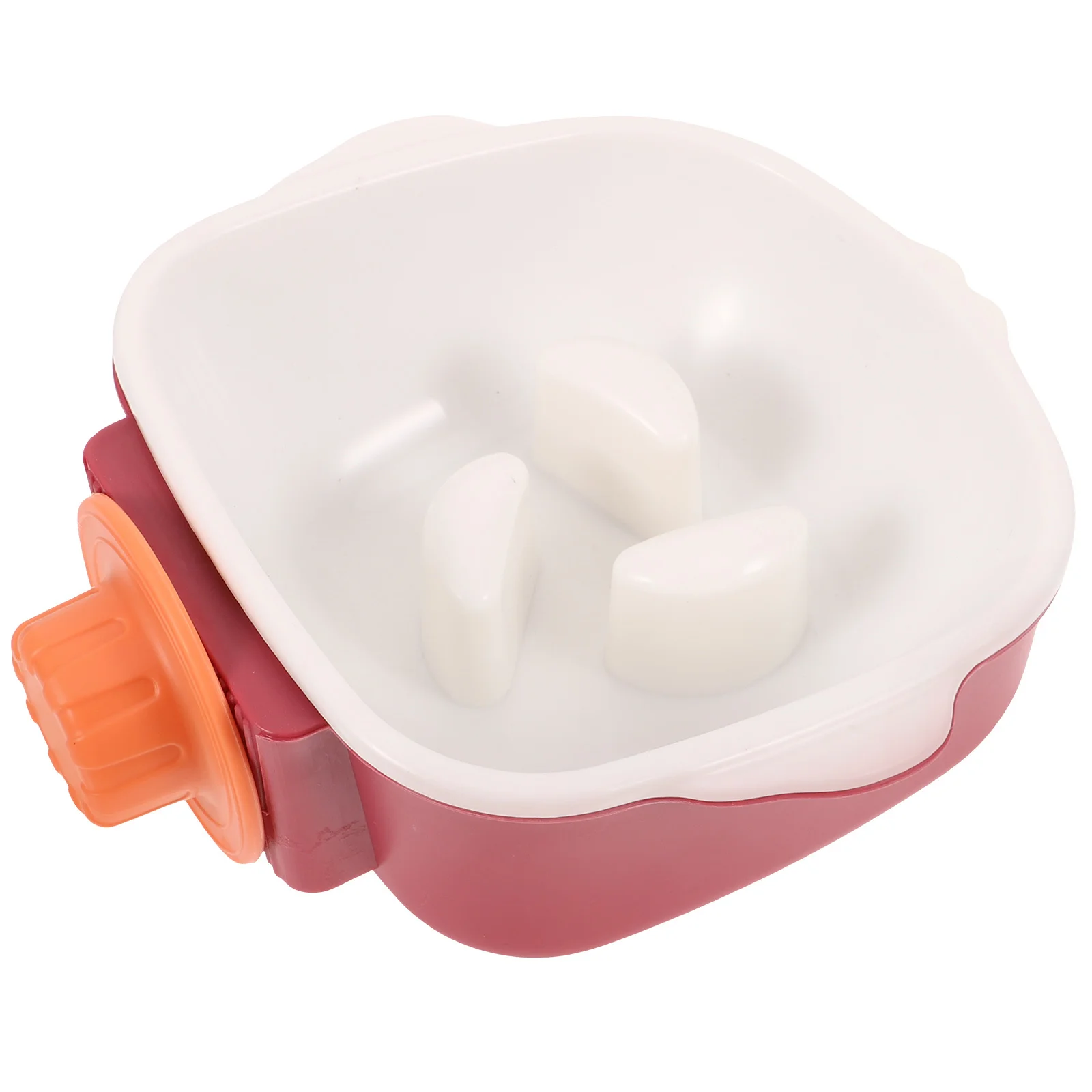 

Pet Slow Feeding Bowl Plastic Material High Durability Slow Feeder Dog Cat Bowl Reduces Overeating Vomiting Controls Eating