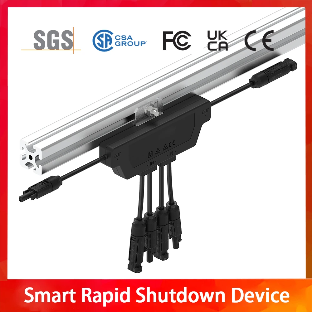 Smart Rapid Shutdown Device Automatic Panel rapid shutdown device apid shutdown Mobile APP monitoring