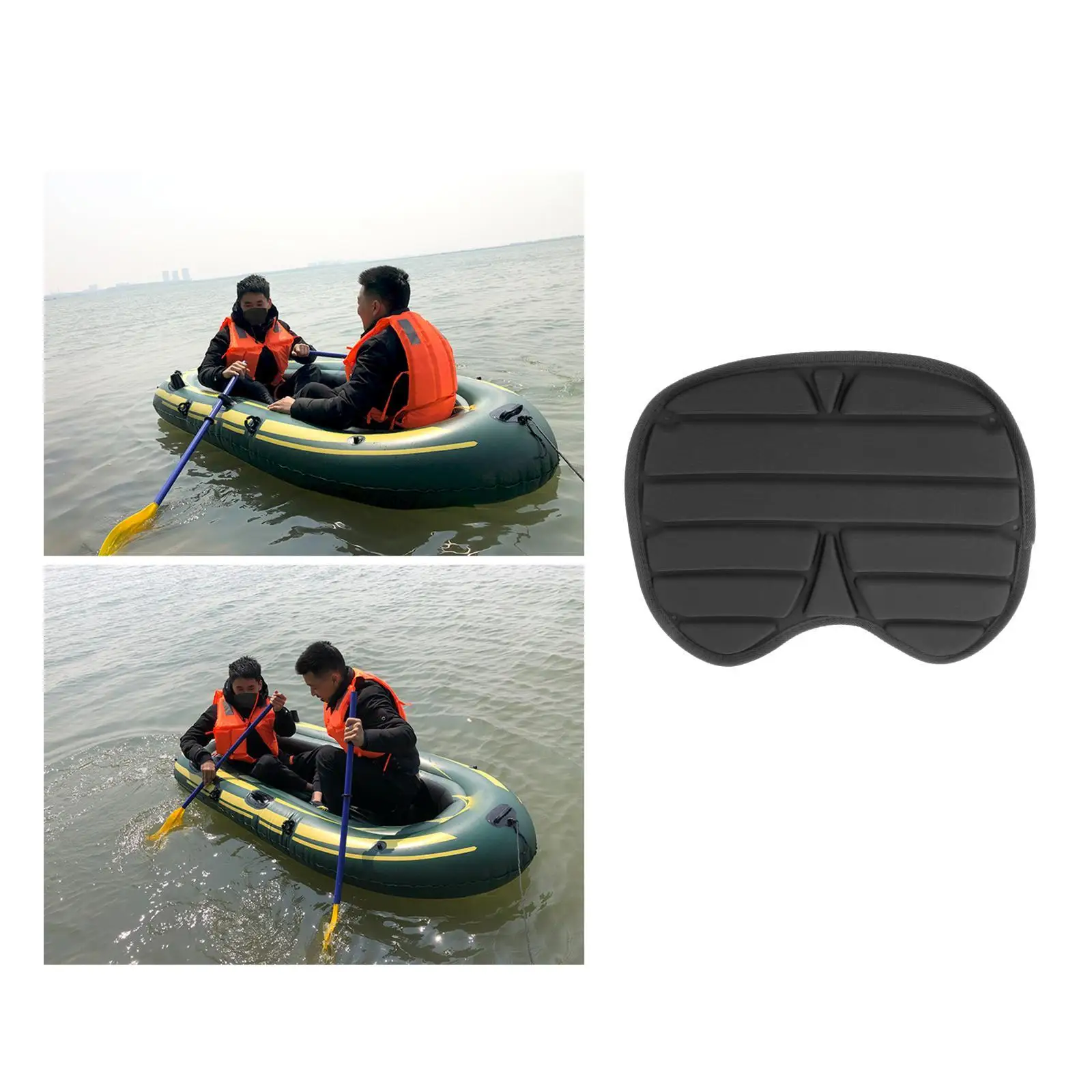 Kayak Seat Cushion EVA Comfortable Anti- Pad 38x30cm Stadium Seats