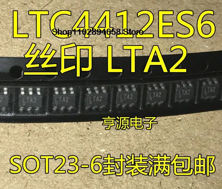 5ชิ้น LTC4412ES6 LTC4412 LTA2