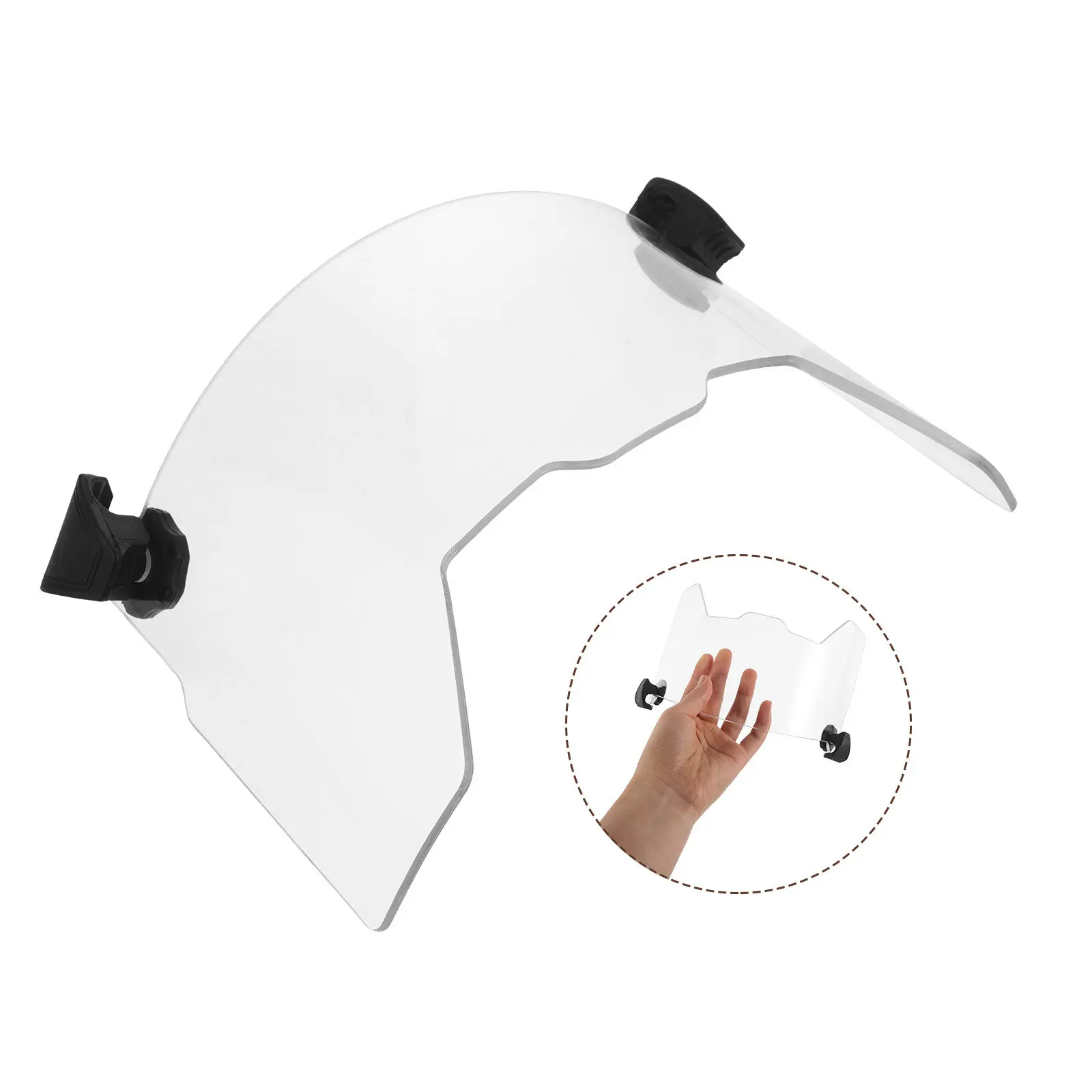 

Прозрачный пластиковый визор для футбольной каски с защитой от УФ-излучения, сменная линза для спортивных шлемов, прозрачный визор для футбола