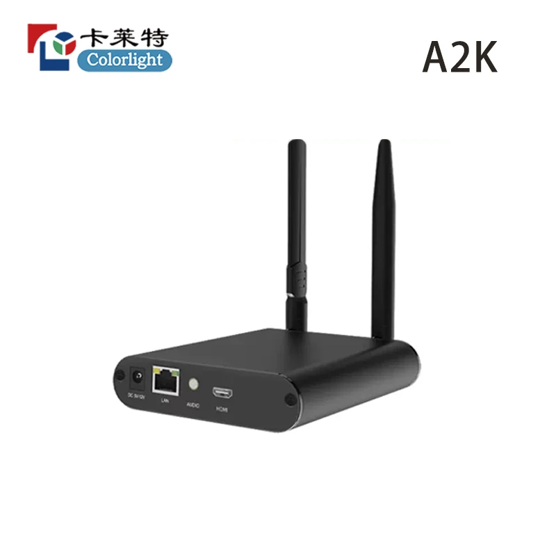 Colorlight A2K New-Generation Cloud Networking Media Player with 1 LAN Port Rental Fixed LED Display Asynchronous Sending Box
