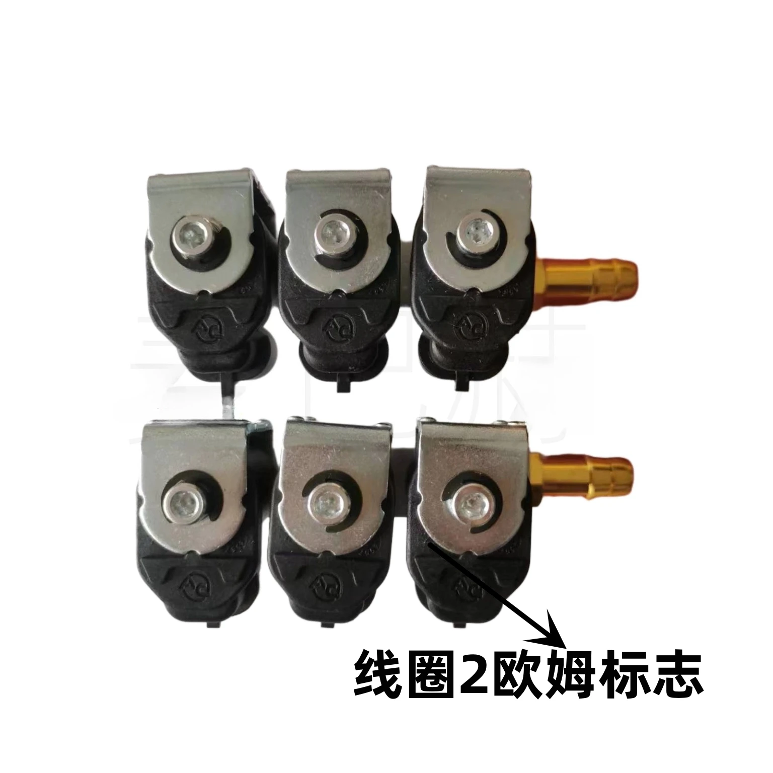 For AC-W01 CNG LPG Fuel Injector Rail 3/6 Cylinder Direct Injection Rail Auto Gas Conversion Electronic Control Accessory