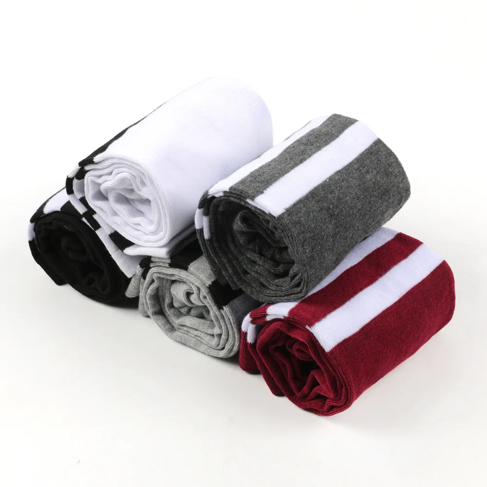 Plus Size Oberschenkelhohe Socken für Damen, gestreifte Overknee-Socken für den Alltag, Cosplay, Freizeitoutfits, weiche, atmungsaktive Kniestrümpfe – Detail 19