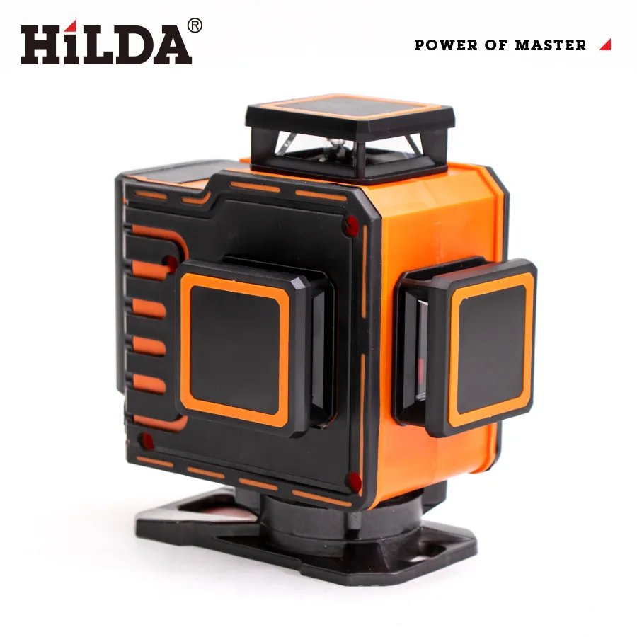 Factory Price High Quality 4D Green Self Leveling 360 Degree Horizontal Vertical 16 Lines Laser Level 12 Line 3D Laser Level