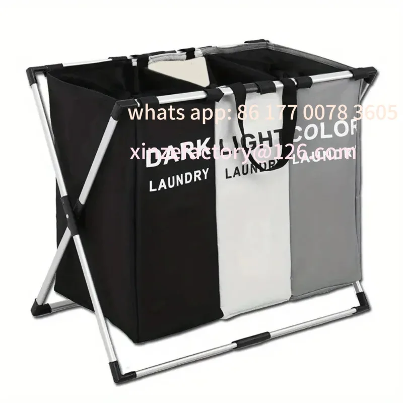 

Customizable Laundry Basket Foldable Dirty Clothes Organizer Bathroom Waterproof Storage Basket Large Laundry Hamper
