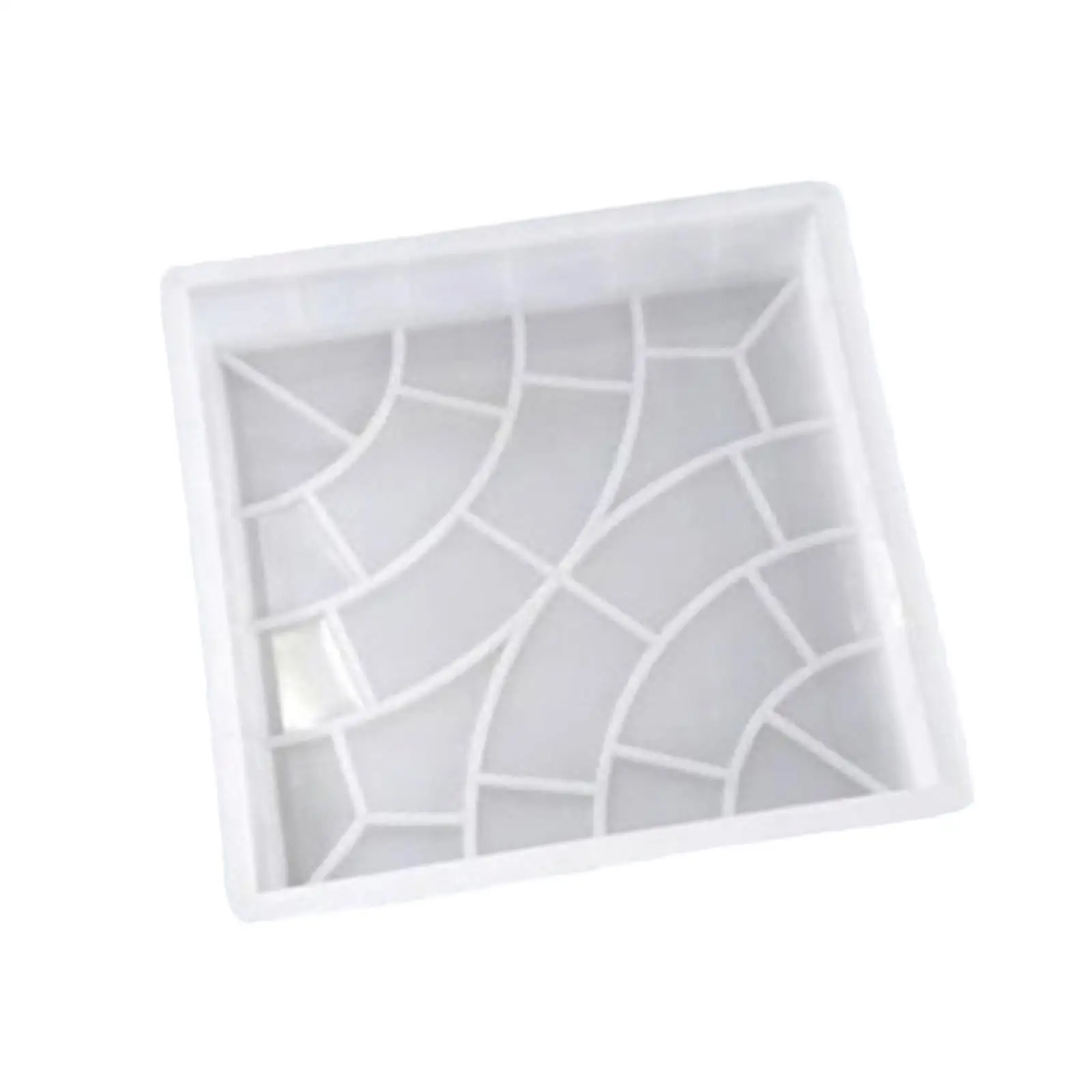 Concrete Brick Mould DIY Path Maker Reusable Stepping Stone Form Garden Cement Pavement Mould for Landscaping
