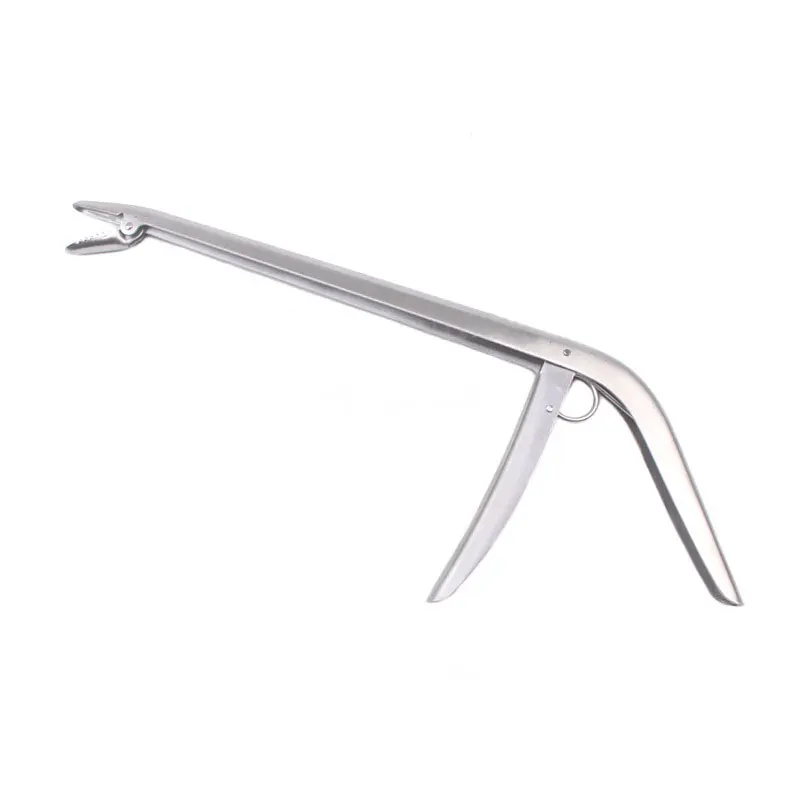 جهاز فك وربط السمك من الفولاذ المقاوم للصدأ مزود بمشبك لمزيل صيد السمك ذو طيات خطاف صيد السمك أداة التحكم في أدوات صيد الأسماك #5