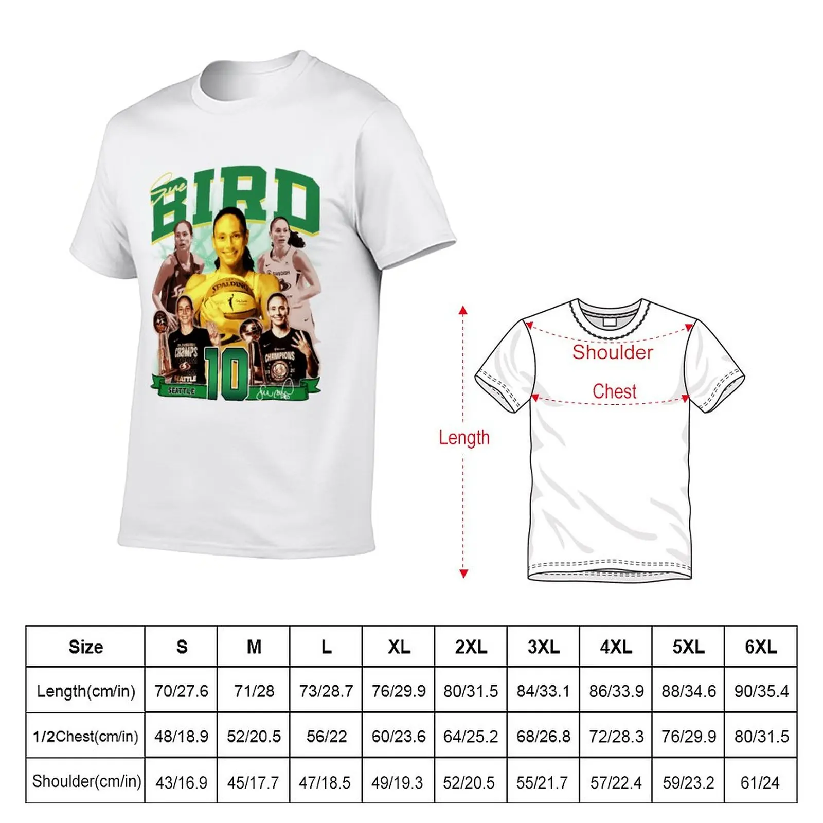 New Sue Bird Legend Basketball 3000 Assists Signature Vintage Retro 80s 90s Bootleg Rap Style T-Shirt