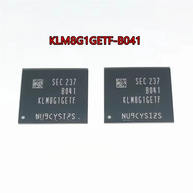 100% New Original KLM8G1GETF-B041 BGA EMMC KLM8G1GETF B041 (1-10piece)