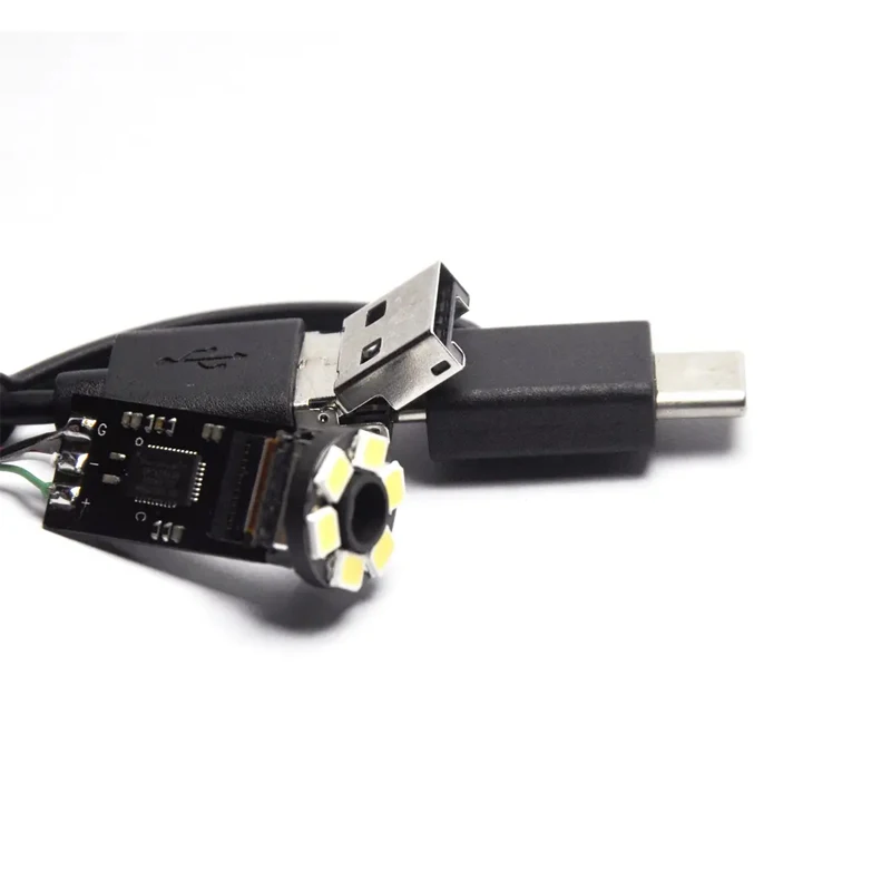 2952 x 1944 5MP HD OV5693 Autofocus USB Camera Module 12.6MM 30FPS with LED Light for Industrial Inspection