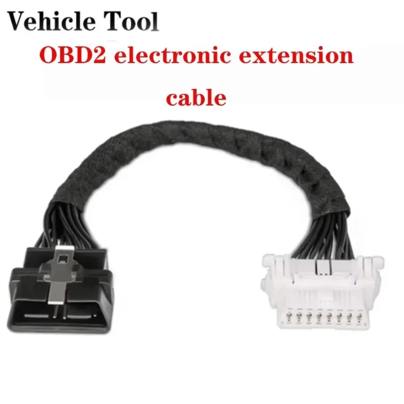 

30cm Female 16 Pin To Male OBD2 Port Extension Cable for Japan Vehicle OBDII 16 Pin Convert Expand Harness Connector Cable